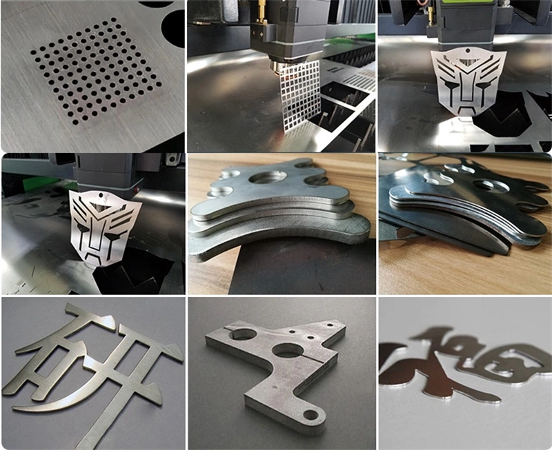 3D CNC Fiber Laser Carving Machine Fiber Laser Cutter for Cutting Ss CS Aluminium Copper Metal Sheet