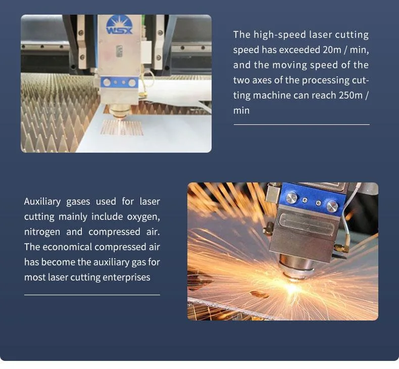 China Factory CNC Fiber Laser Cutter for Metal