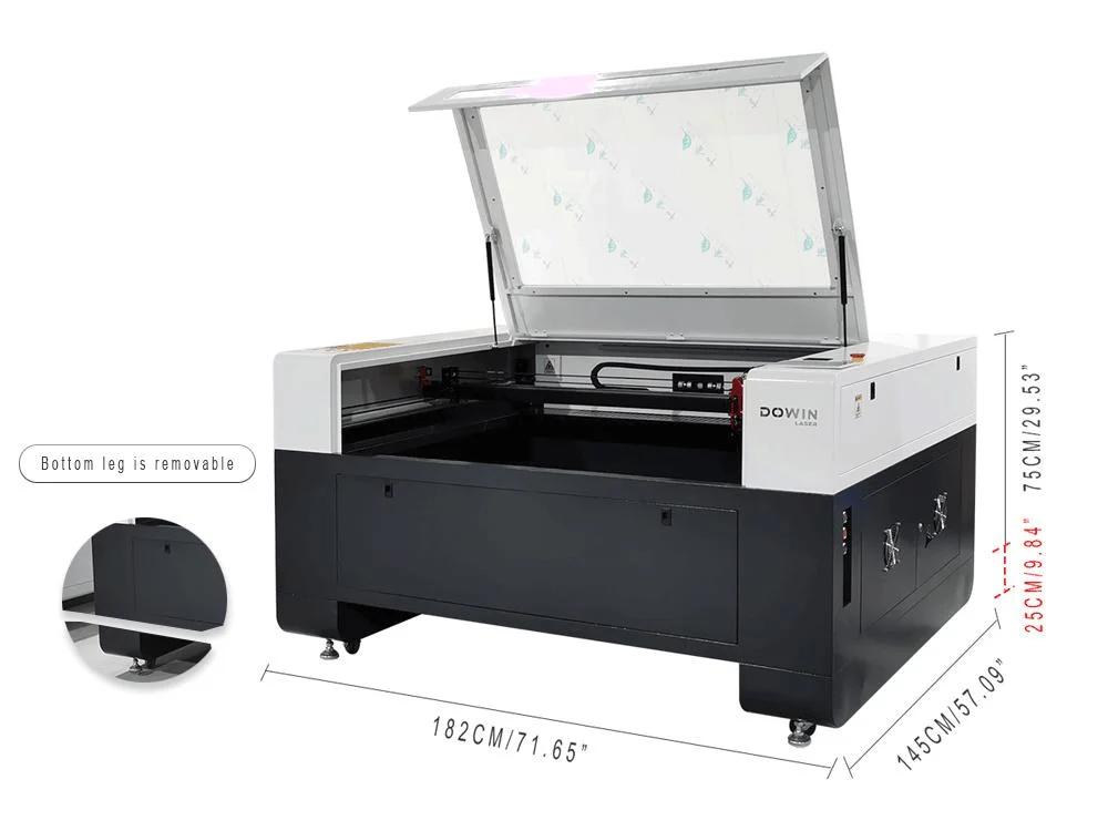 High Quality 3D Crystal Laser Engraving Machine CO2 Laser Engraver 100W 130W 150W Laser Cutter